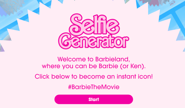 Barbie Selfie AI
